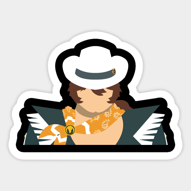 Cracker Jack Vector Sticker by MagicFlounder